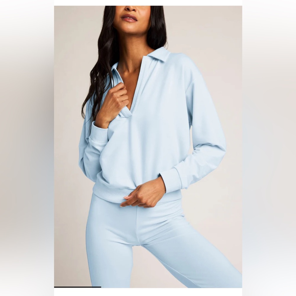 Negative Underwear Club Pullover in Glacier Blue  Size large  NWT